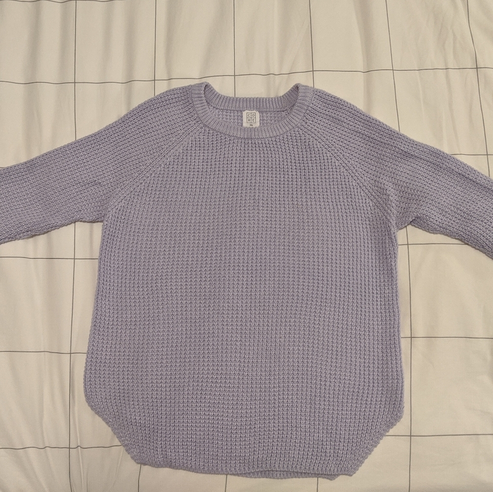 Bright and cozy spring sweater- Lilac